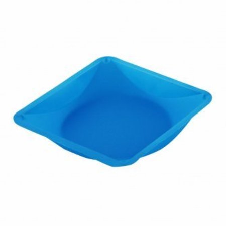EAGLE THERMOPLASTICS Disposable Poly Weighing Dishes, Blue, 5 1/2x7/8", 500/pk, 500PK 143502